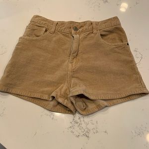 Brandy Melville Corduroy Shorts